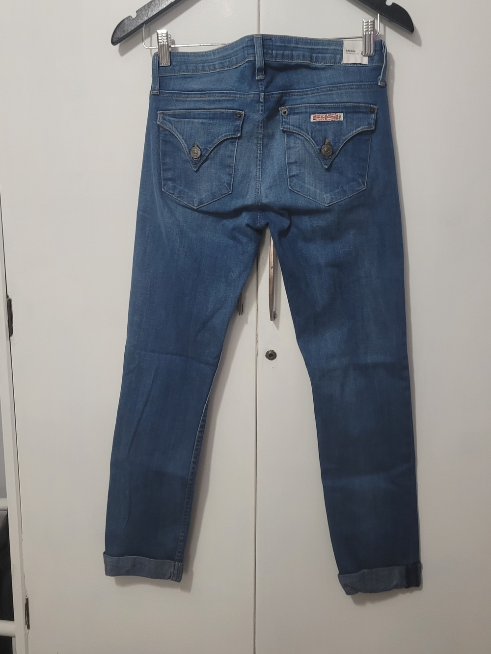 Hudson Jeans Blue  Straight Legged  Denim